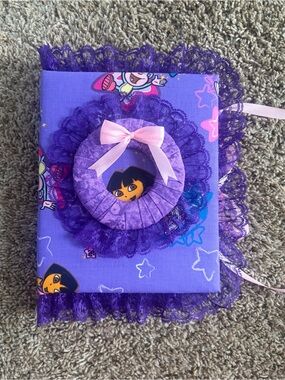 Handmade Purple Dora & Boots Photo Album(#1)